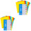 30 Pcs Binder Dividers Index Tabs Multicolor Write Erase 3