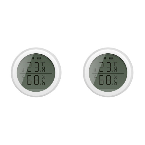 2pcs Temperture Heat App Temperature Humidity Sensor Without 1