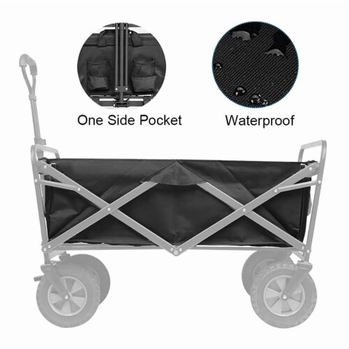 1 * Wagon Cart Liner-Black 2