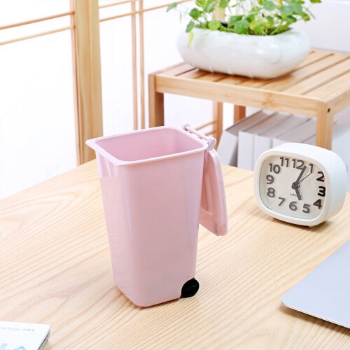 Lixeira de mesa com rodinhas, 1,5L 1