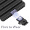 Black Eva Rippled Foam Fly Patch with Hook Loop for Fishing Lure 8
