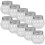 20Pcs High Clarity Pumpkin Shaped Plastic Bottles with Lids for Drinks 3
