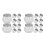 20Pcs High Clarity Pumpkin Shaped Plastic Bottles with Lids for Drinks 9