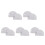 10Pcs Steel Needle Plates for Sewing Machine Silver Color Durable Use 7