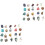 Mineral Stone Specimens Stone Collection for Kids Assorted Color 3