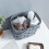 4Pcs Handheld Grey Plastic Storage Baskets for Toys and Sundries 5