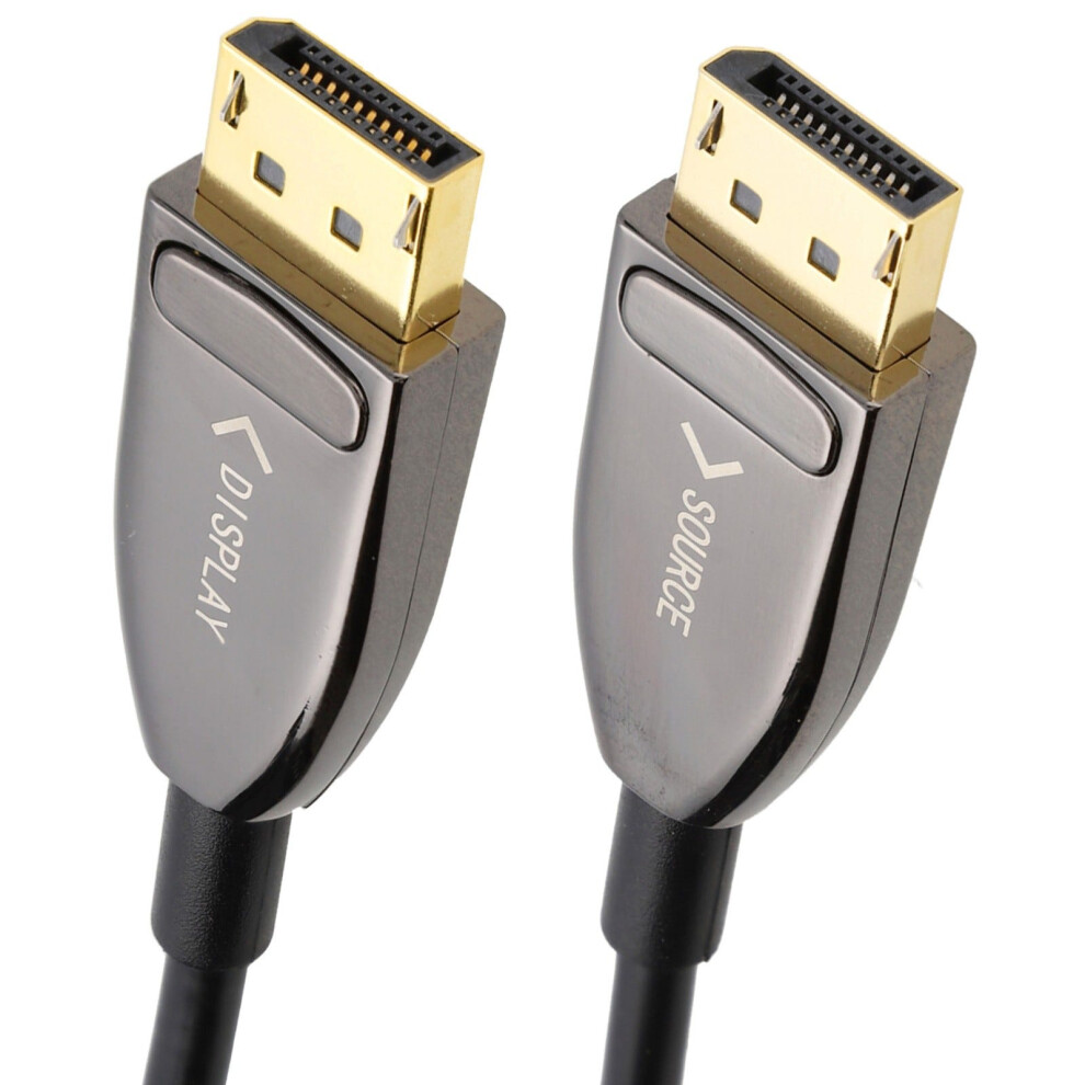 Newlink Displayport V1.4 8K 30Hz 4K 120Hz Aoc Hybrid Fibre Optic Long Cable 20M