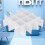 20Pcs Plastic Drawer Grid Dividers White Adjustable Storage Organizers 9