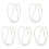 5Pcs White Faux Pearl Bag Chain Strap Durable Bag Extender Replacement 4