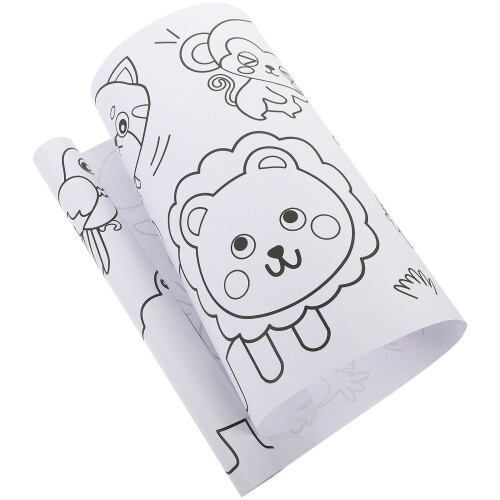 Kinder Malrolle Zeichenpapier Für Schule Und Freizeit