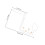 Support Casque Mural Fer Bois PVC Solide Design 2