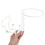 Support Casque Mural Fer Bois PVC Solide Design 7