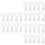 30 Pcs Three-Pole Self-Excited Buzzer 35mm Piezo Disc With Leadwire 6