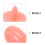 30Sets Bright Pink Plastic Nose for Stuffed Animals Craft Accessories 8