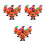18Pièces Figurines Halloween Citrouilles Mini Wind-Up Safe ABS 8