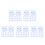 500Pièces Tampons Ventouses Doubles Faces Silicone Pour Table Verre 5