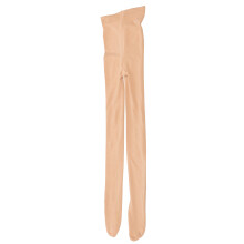 Beige Damen Skating Strumpfhose Warm Mit Rutschfestem Bund