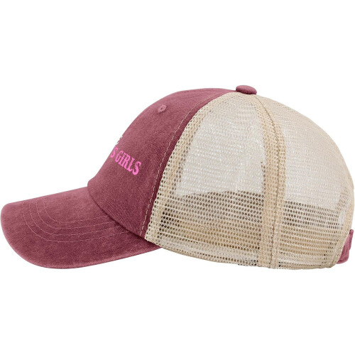Gorra de camionero unisex ajustable de mezcla de algodón 2