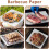100 τεμάχια προκομμένα φύλλα χαρτιού Deli Wax 12x12", φυσική περγαμηνή Kraft για καλάθια 5