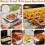 100 τεμάχια προκομμένα φύλλα χαρτιού Deli Wax 12x12", φυσική περγαμηνή Kraft για καλάθια 6