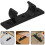 3Pcs Black Handle Clip for Trolley Cart Plastic Grip 10