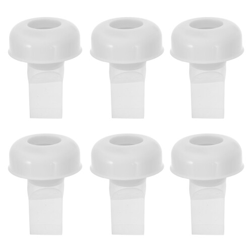 6Ensembles Cache-Tuyau Étanche Polyvalent En Silicone ABS