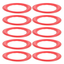 10Pièces Anneaux Mousse Rouge Pour Réparation Et Amélioration
