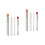 2Sets Refill Soapstone Marker Smooth Write Welding Chalk Holder Iron 6