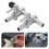 Durable Grey Brake Fluid Bleeder Hose Connector 3-Way Tee Fitting 11