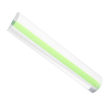 Multipurpose Green Acrylic Magnifier Ruler for Small Print