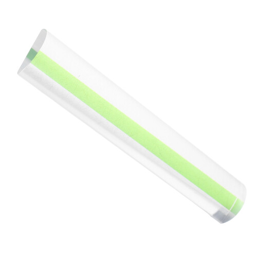 Multipurpose Green Acrylic Magnifier Ruler for Small Print
