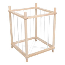 Wooden Zoo Cage Storage for Stuffed Animals Toy Organizer
