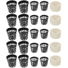 5Sets Replaceable Plant Holders High-Grade Material Household Net Cups