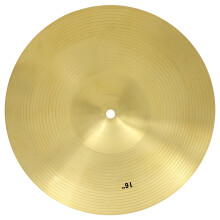 Cymbale Batterie Cuivre Golden Pratique Légère Et Solide