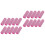 20Pcs Pink Nail Buffer for Shaping and Smoothing Nail Edges 4