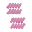 20Pcs Pink Nail Buffer for Shaping and Smoothing Nail Edges 7