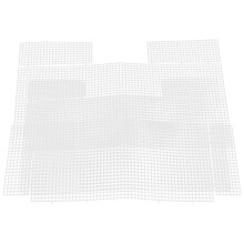 De Toile Plastique Blanche Pour Sac DIY Brodés