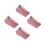 4Pcs Rose Gold Tinplate Cookie Storage Box Sturdy Candy Case with Lid 2