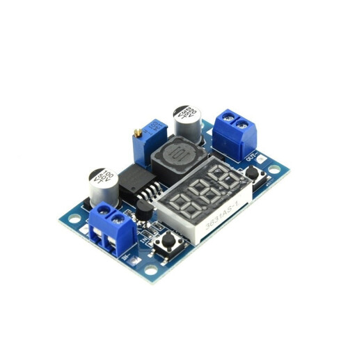 Strømmodul DC-DC justerbar spændingsregulator step-down strømforsyningsmodul med digitalt display 2