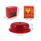 1Set Loud Red Fire Alarm Bell with Call Button Hardwired Metal Plastic 2