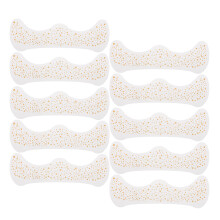 80St Gouden Sparkle Vlekmake-Up Stickers PVC Waterdicht Feestdecoratie
