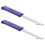 2Pièces Outils Nettoyage Bleus Manche Ergonomique 1