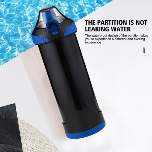 Εκπτώσεις! Μπουκάλι νερού 400ml με κρυφή θήκη τηλεφώνου και οργάνωση χαπιών – 1