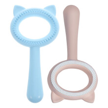 2Pièces Outil Toilette En ABS Double-Face Poils Animaux