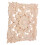 Bois Sculpté Décor Appliques Coins Khaki Solides 1