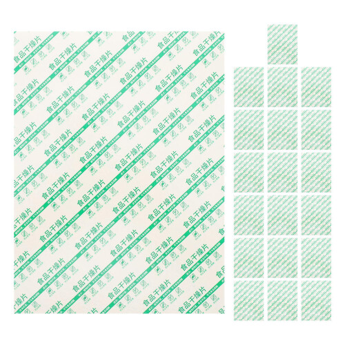 20Pièces Absorbeurs D'humidité Papier Vert Clair Multifonction Maison