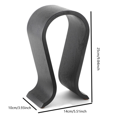 Supporto in legno per cuffie circumaurali (1 pezzo) 2