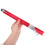 Red Aluminum Circular Saw Guide Rail Base for Precise Wood Cutting 4