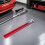 Red Aluminum Circular Saw Guide Rail Base for Precise Wood Cutting 5