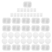 240Pcs Pet Filter Replacement for Cat Dog Water Fountain Multilayer
